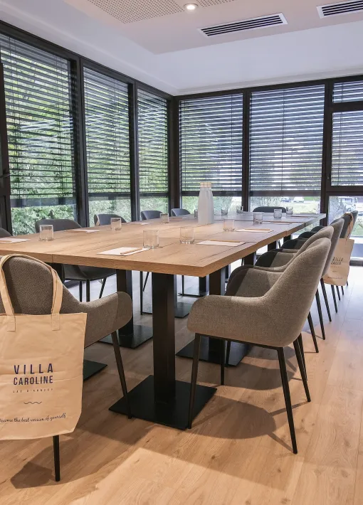 Salle de séminaire de la Villa Caroline 