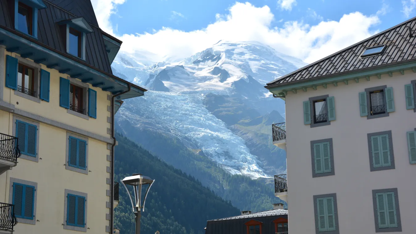 Le Mont Blanc à Chamonix 
