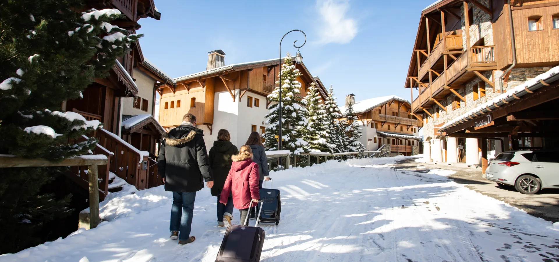 Les Menuires l'hiver : la station familiale du domaine des 3 Vallées 