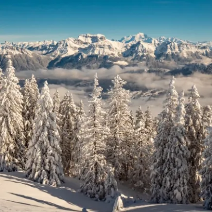 Les stations de ski autour d'Annecy