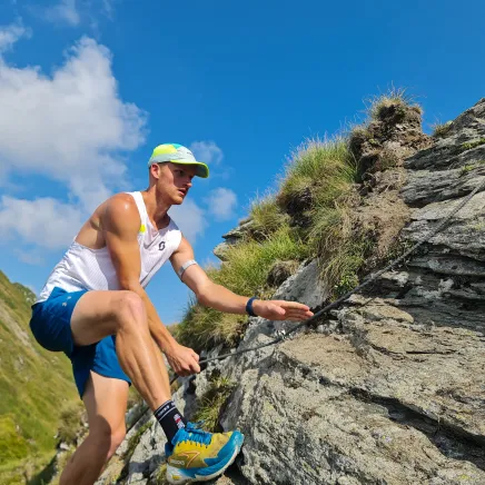 Course en montagne 