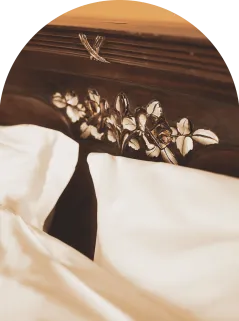 detail d'une tête de lit