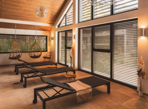 Wellness area on the banks of the lac d'Annecy