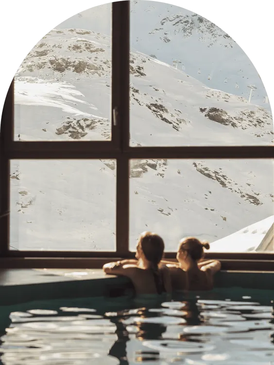 Hameau du Kasmir bien être piscine