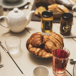 Parc Victoria Saint Jean de Luz petit déjeuner