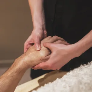 Massages relaxant à l'espace détente du Lizzie à Chamonix 