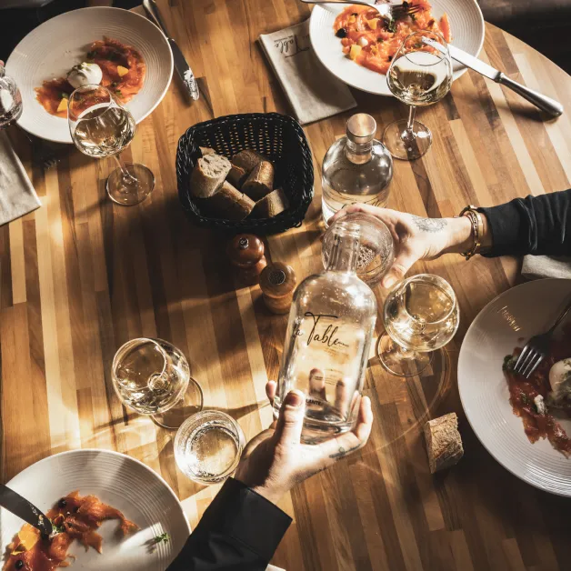 Un repas à la Table à Val Thorens 